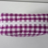Kulturtasche Kiki Karo violett