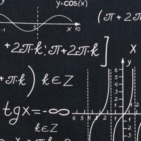 Baumwolle Kim Formeln Mathe Mathematik schwarz