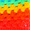 Kinderschlauchschal Loopschal REGENBOGEN handgehäkelt