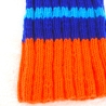 Kinderschlauchschal Halssocke in Blockstreifen gestrickt