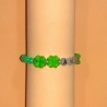 Kinder-Armband Kinder-Schmuck personalisiert Kleeblatt Armreifen