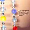 Kinder-Armband Schmuck, elastisch, Perlen gefädelt Kunderbunt