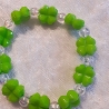 Glücksbringer-Armband Kleeblatt Kinderschmuck Geschenk Schmuck