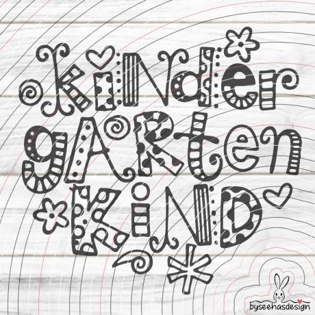 Kindergarten Kind Plotterdatei SVG DXF 