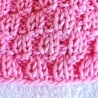 Kinderschal♥rosa aus Baumwolle♥handgestrickt♥von Hobbyhaus