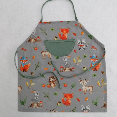 Backschürze, Kochschürze, Malschürze für Kinder 2 -6 Jahre