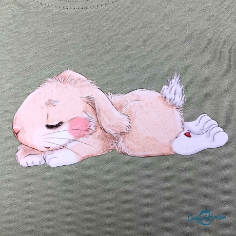 personalisiertes Shirt | Kindershirt | Ostern | Geschenk | Hase