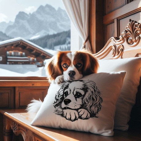 NEU Stickdatei Cavalier King Charles Spaniel Lotte