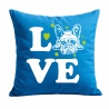 Kissen 40x40 cm bedruckt mit LOVE Hund