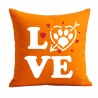 Kissen 40x40 cm bedruckt mit LOVE Pfote