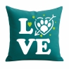 Kissen 40x40 cm bedruckt mit LOVE Pfote