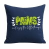 Kissen 40x40 cm bedruckt mit PAWS AND ENJOY THE LITTLE THINGS