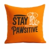 Kissen 40x40 cm bedruckt mit STAY PAWSITIVE