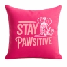 Kissen 40x40 cm bedruckt mit STAY PAWSITIVE