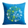 Kissen 40x40 cm bedruckt mit ALL YOU NEED IS A DOG Umriss