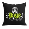 Kissen 40x40 cm bedruckt mit DOGS ARE MY FAVORITE PEOPLE