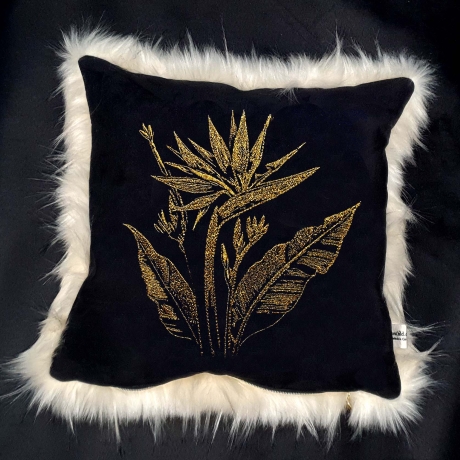 NEU Stickdatei Sterlizie gold realistisch für dunkle Stoffe