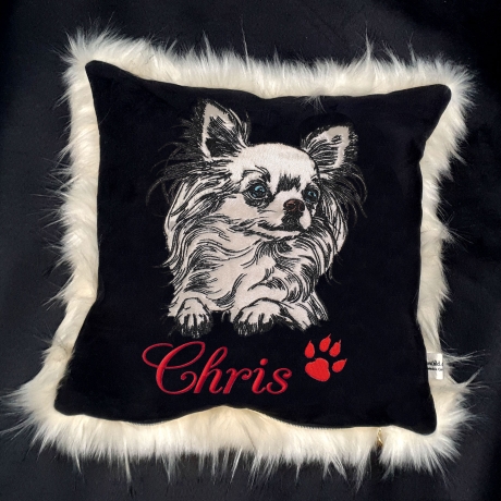 NEU Stickdatei Applikation Chihuahua Betty