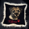 NEU Stickdatei Applikation Border Terrier Jacke