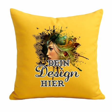 Kissen 40x40 cm personalisiert mit deinem Wunschmotiv