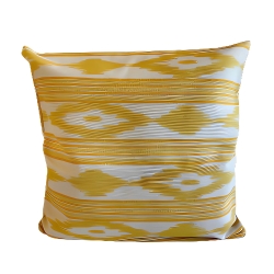 Exklusive Kissenhülle, 40×40 cm, Telas de Lengua, gelb