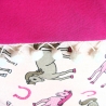 Kissenhülle für Kinder Pferdchen in rosa von Hobbyhaus