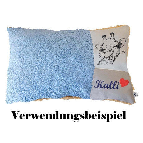 Stickdatei Giraffe Uschi lustig lachend realistisch