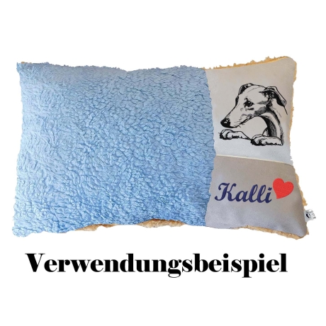 Stickdatei Windhund Whippet Hank Hund realistisch