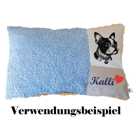 Stickdatei Boston Terrier Ignaz Hund realistisch