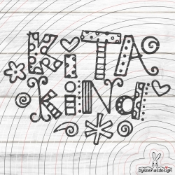 Kita Kind Plotterdatei SVG DXF