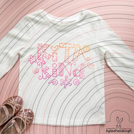 Kita Kind Plotterdatei SVG DXF