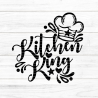 Kitchen King Plotterdatei SVG DXF FCM