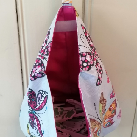 Klammerbeutel Klammersack Klammertasche von Nähstudio Schöffel 