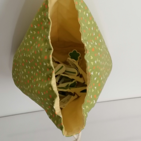 Klammerbeutel Klammersack Klammertasche von Nähstudio Schöffel 