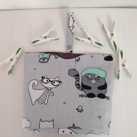 Klammerbeutel Klammersack Klammertasche von Nähstudio Schöffel 