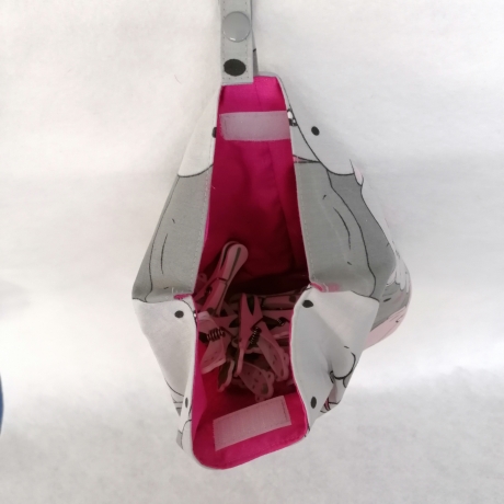 Klammerbeutel Klammersack Klammertasche von Nähstudio Schöffel 