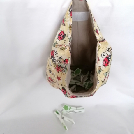 Klammerbeutel Klammersack Klammertasche von Nähstudio Schöffel 