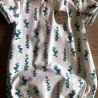Baby Ballonkleid/ Sommerkleid Eukalyptus handmade Jersey Gr. 86