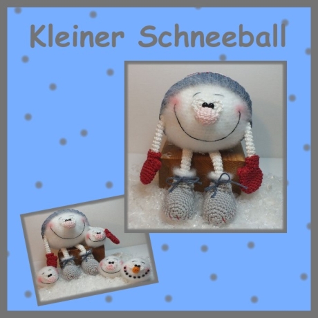 Häkelanleitung ♡ Kleiner Schneeball♡ 