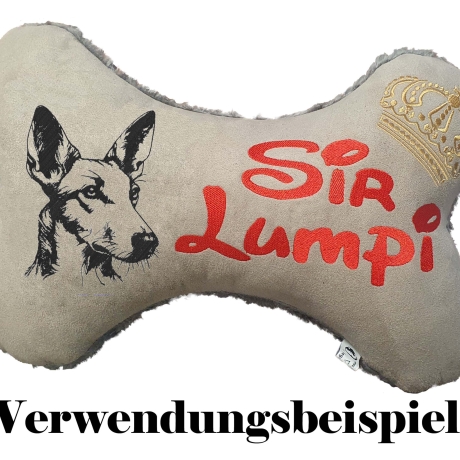 Stickdatei Podenco Canarico Swen Hund realistisch