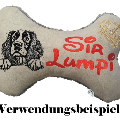 Stickdatei Englischer Springer Spaniel Banjo  Hund
