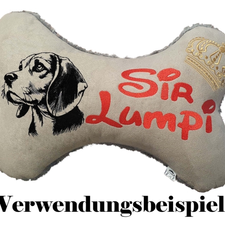 Stickdatei Beagle Dean Hund realistisch Lunachild