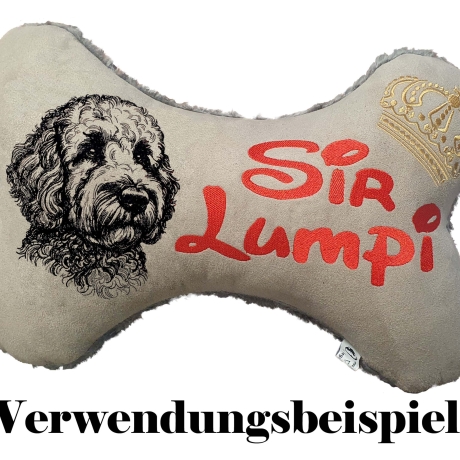 NEU Stickdatei Golden Doodle Chooper Hund 