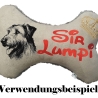 Stickdatei Irischer Wolfshund  Fred Hund 