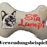 Stickdatei Applikation Thai Katze Siam Sam 