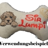 NEU Stickdatei Applikation Cockapoo Funny realistisch