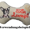NEU Stickdatei Applikation Boston Terrier Kylo