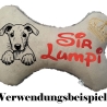 Stickdatei Whippet Welpe Jam Hund realistisch Lunachild