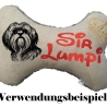 Stickdatei Shih Tzu Lilo Hund Schleife realistisch