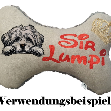 NEU Stickdatei Applikation Havaneser Summer